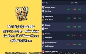 Trải Nghiệm CMD Sports 99OK - Nền Tảng Cá Cược Thể Thao Hàng Đầu Việt Nam 17 cmd sports 99ok