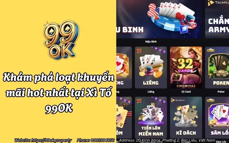kham pha loat khuyen mai hot nhat tai xi to 99ok